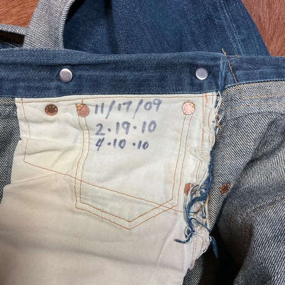 Levi’s Vintage Clothing 1915 Cinch Back Selvage Denim - Picture 13 of 16